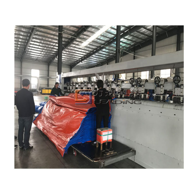 Automated Tarpaulin Production Line Tarpaulin Eyelet Machine